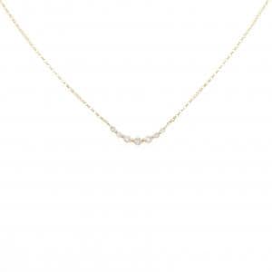 K18YG ダイヤモンド ネックレス 0.13CT