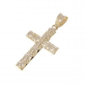 K18YG クロス ペンダント