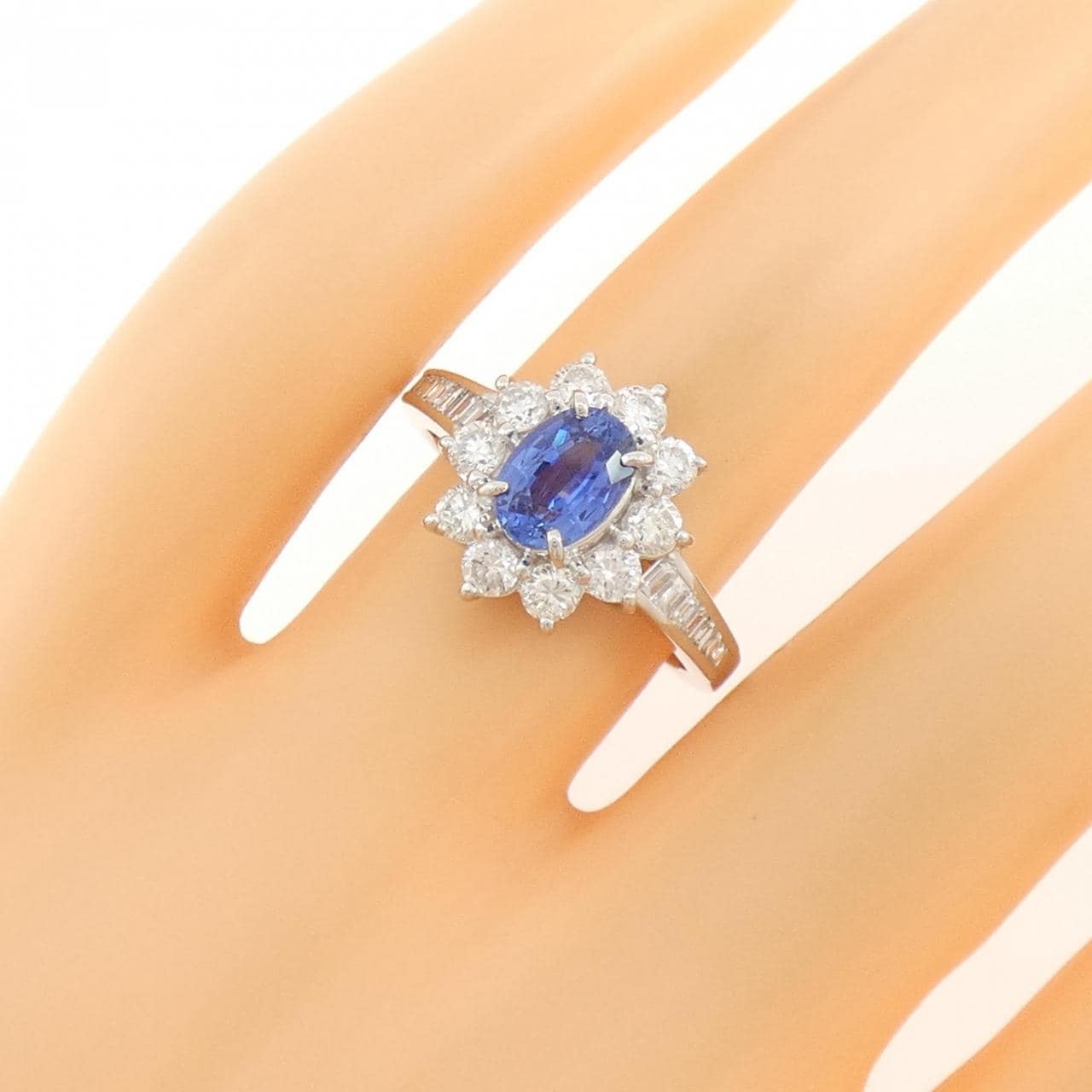 タサキ サファイヤ リング 1.09CT