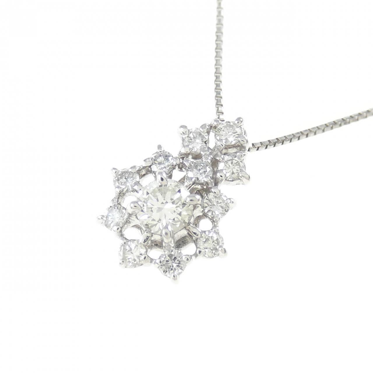 PT/PT850 ダイヤモンド ネックレス 0.32CT