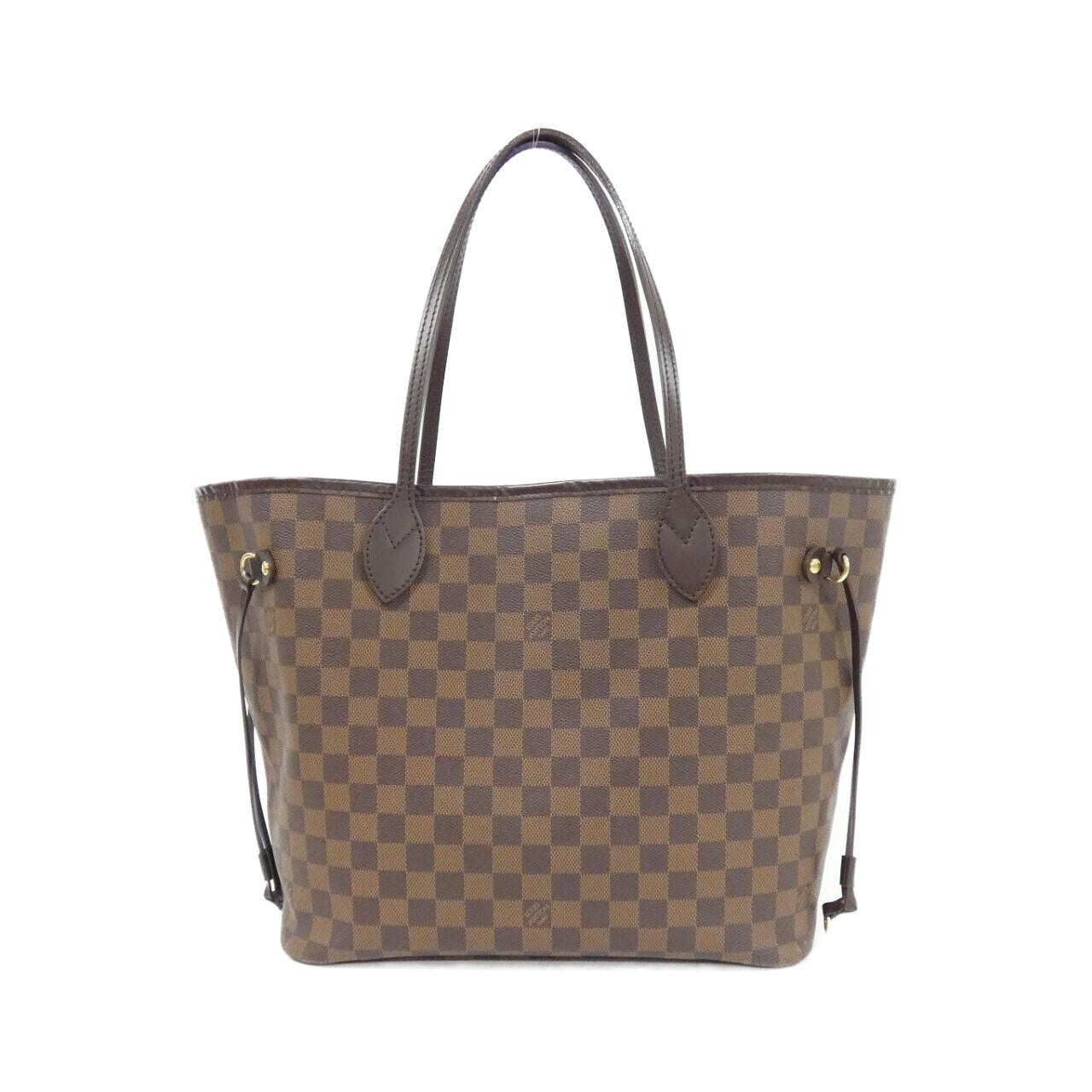 LOUIS VUITTON Damier Neverfull 中號包 N51105