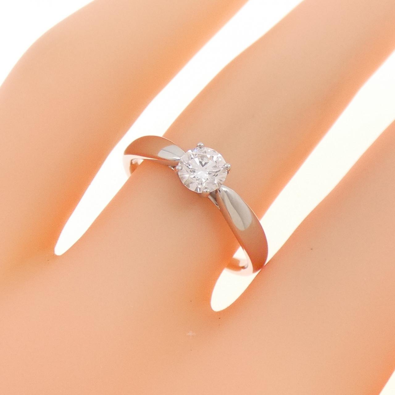 ティファニー ハーモニー リング 0.38CT I VS2 3EXT