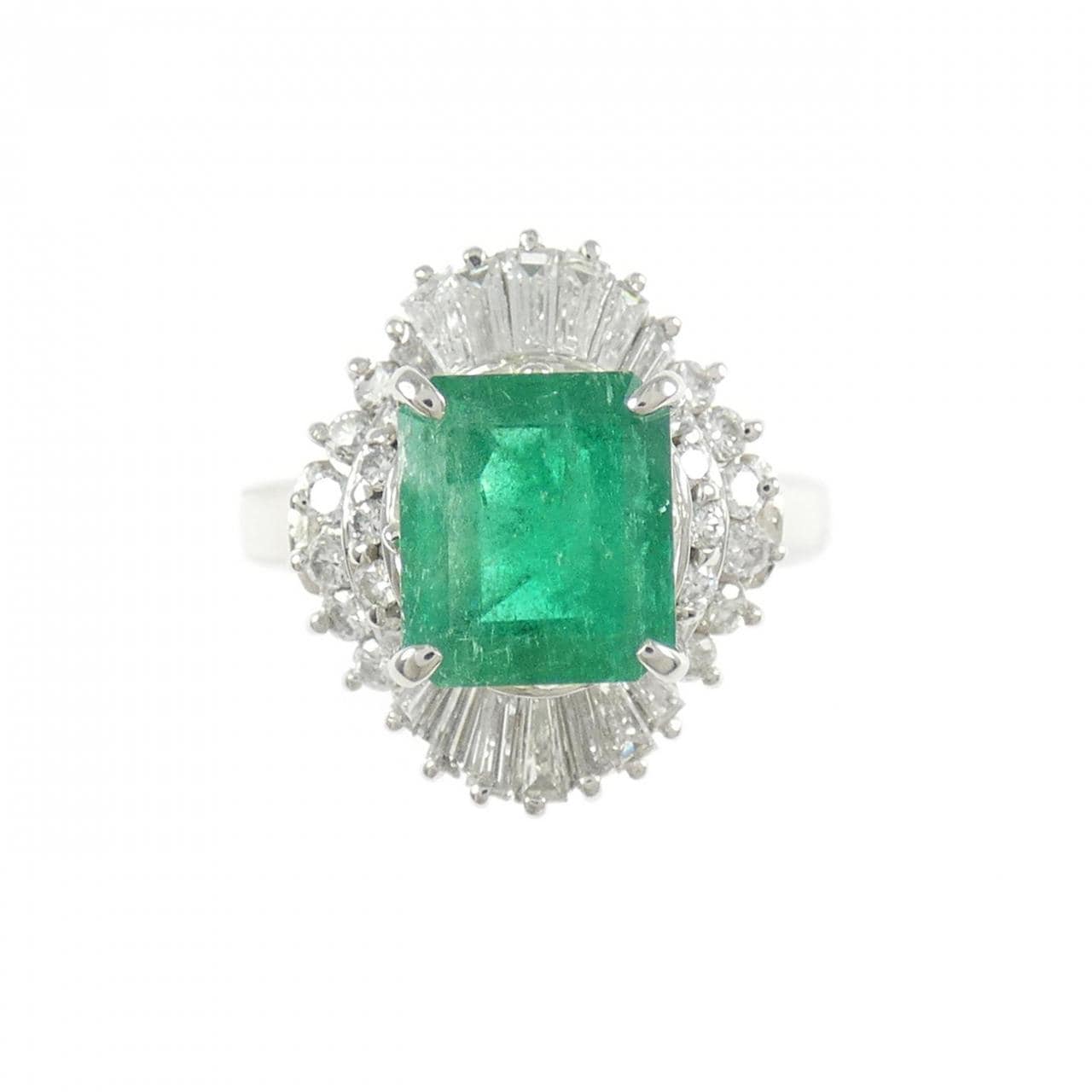 PT900 エメラルド リング 1.51CT