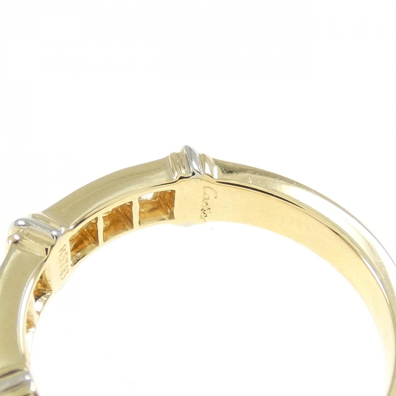 Cartier contessa half diamond ring