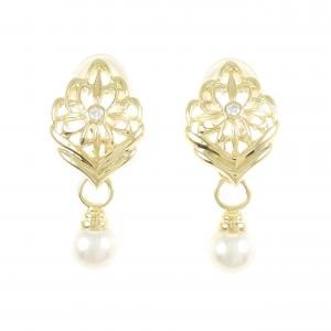 ミキモト アコヤパール イヤリング 7.6mm