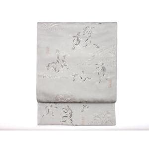 【未使用品】袋帯　鳥獣戯画【箔屋清兵衛】