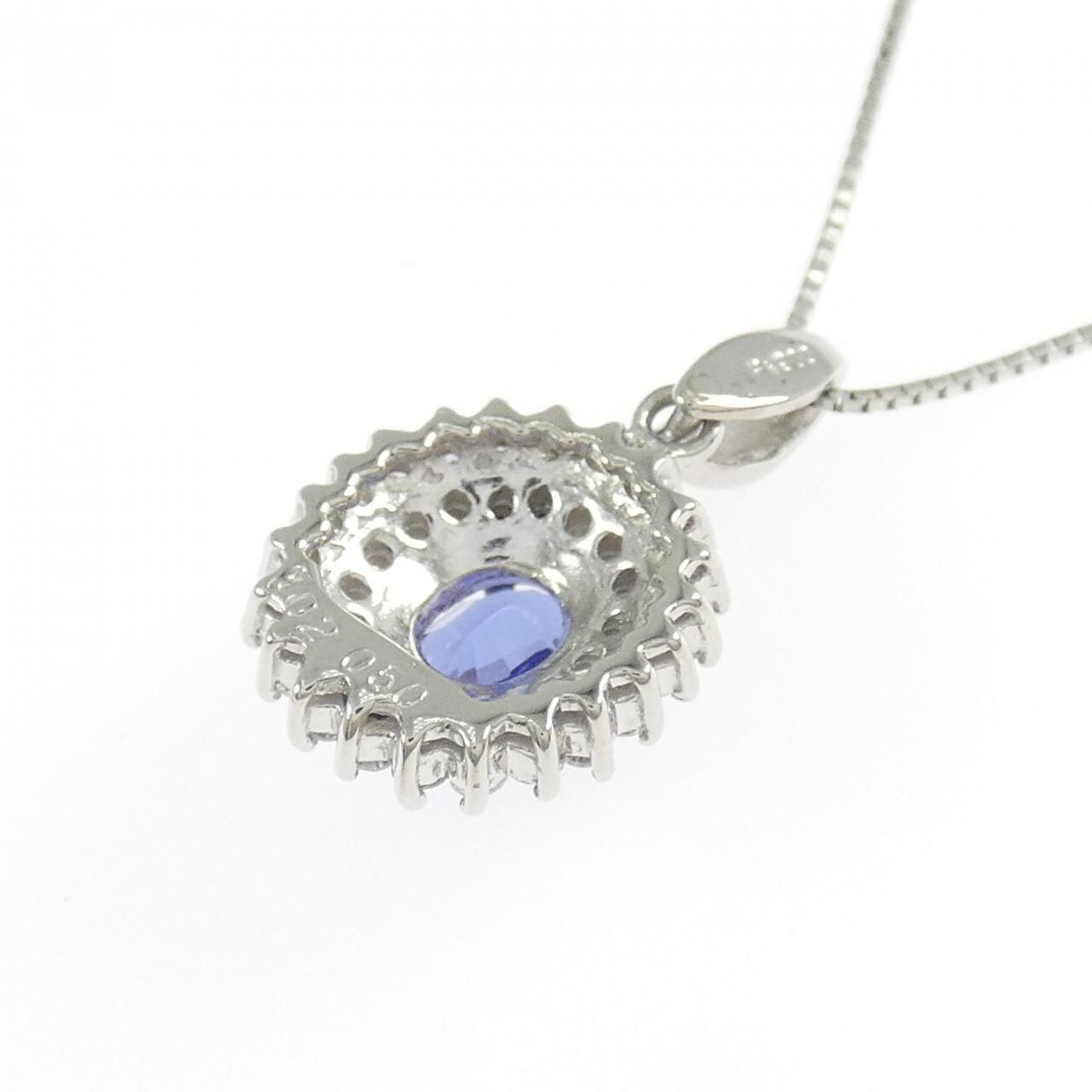 PT900/PT850 タンザナイト ネックレス 1.02CT