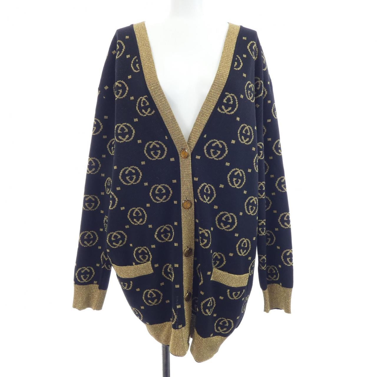 グッチ GUCCI インターロッキングG 555014-XKAH9 カーディガン