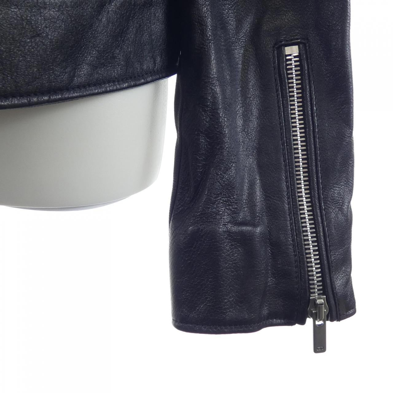 クリスチャンディオール CHRISTIAN DIOR 8C25272WA210 レザーライダースジャケット
