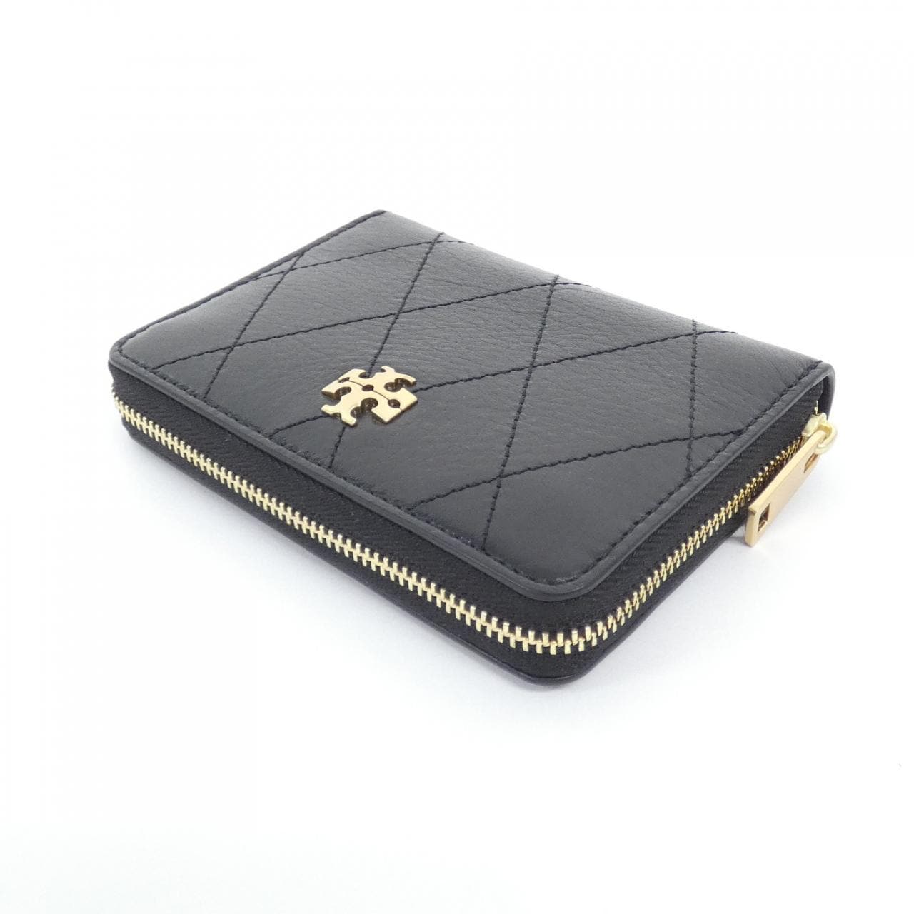 【新品】トリーバーチ CHARLE QUILTED SMALL ZIP AROUND WALLET 186098 コインケース