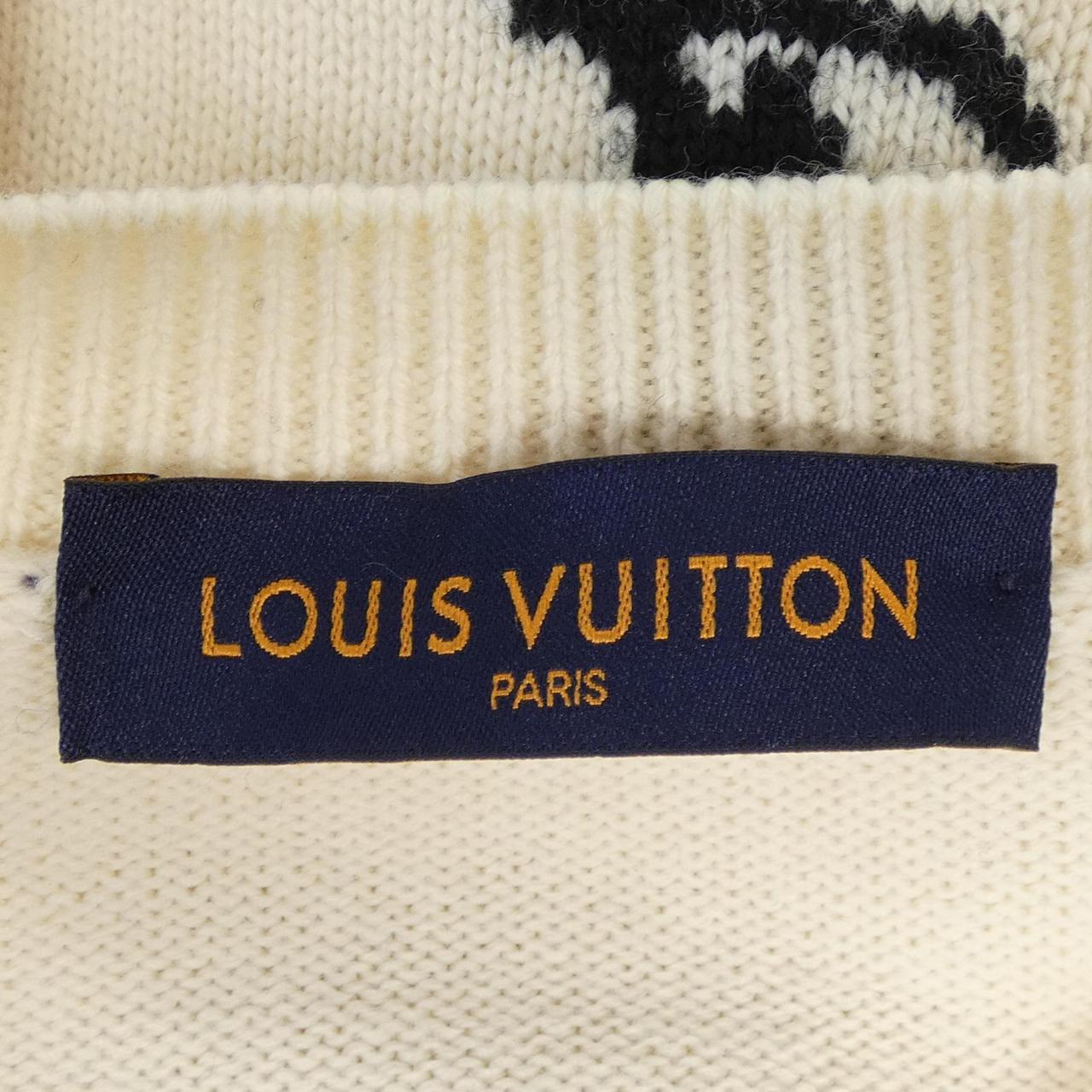 ルイヴィトン LOUIS VUITTON クロックインタルシアプルオーバー HKN78WZLL ニット