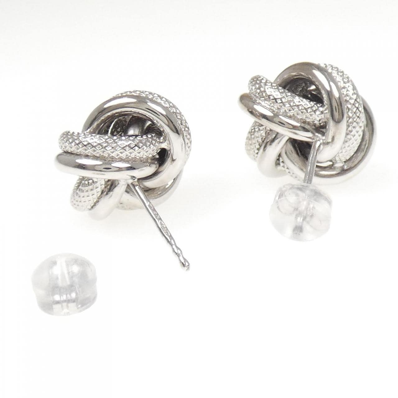 750WG/K18WG ピアス