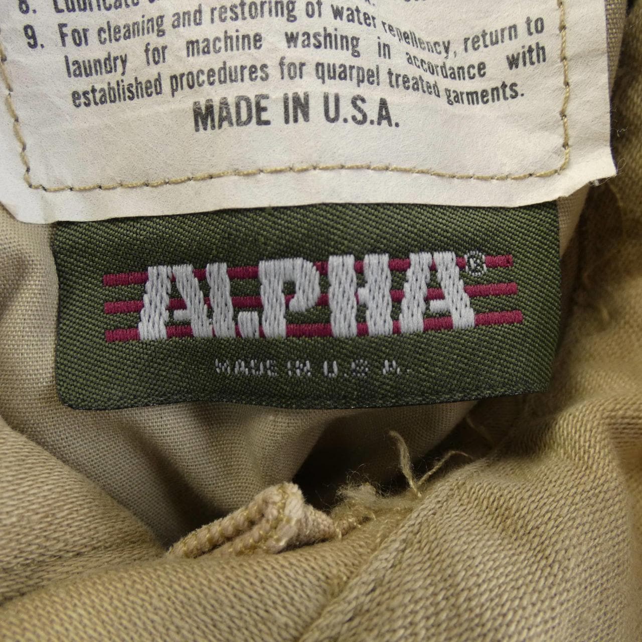 アルファ ALPHA ジャケット