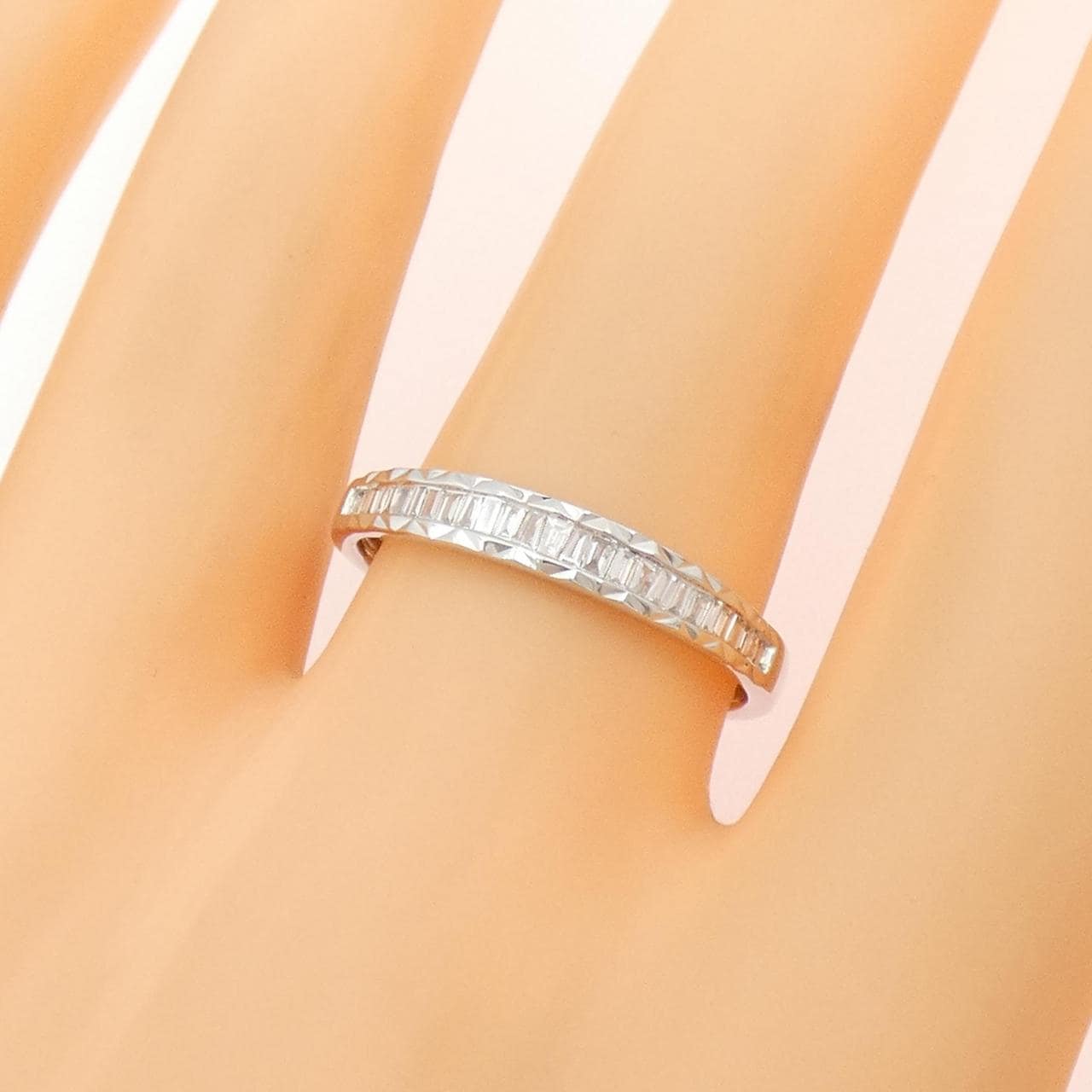 K18WG ダイヤモンド リング 0.20CT