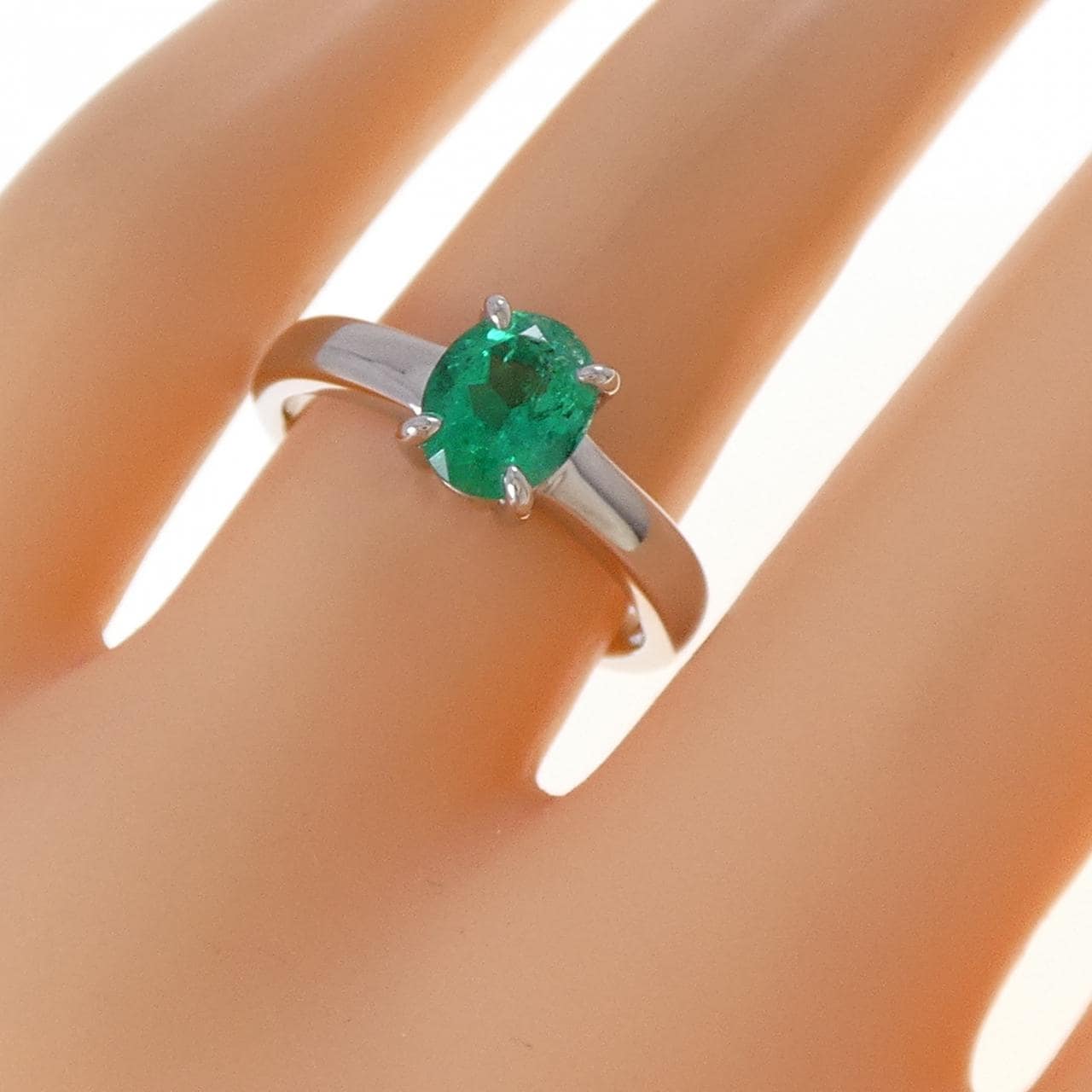 PT900翡翠戒指0.94CT