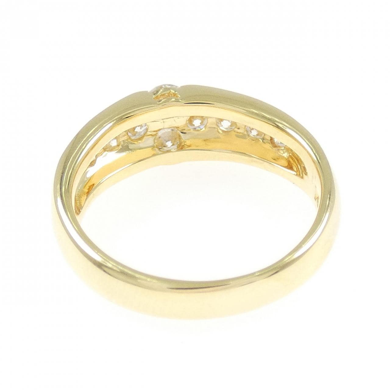K18YG ダイヤモンド リング 0.71CT