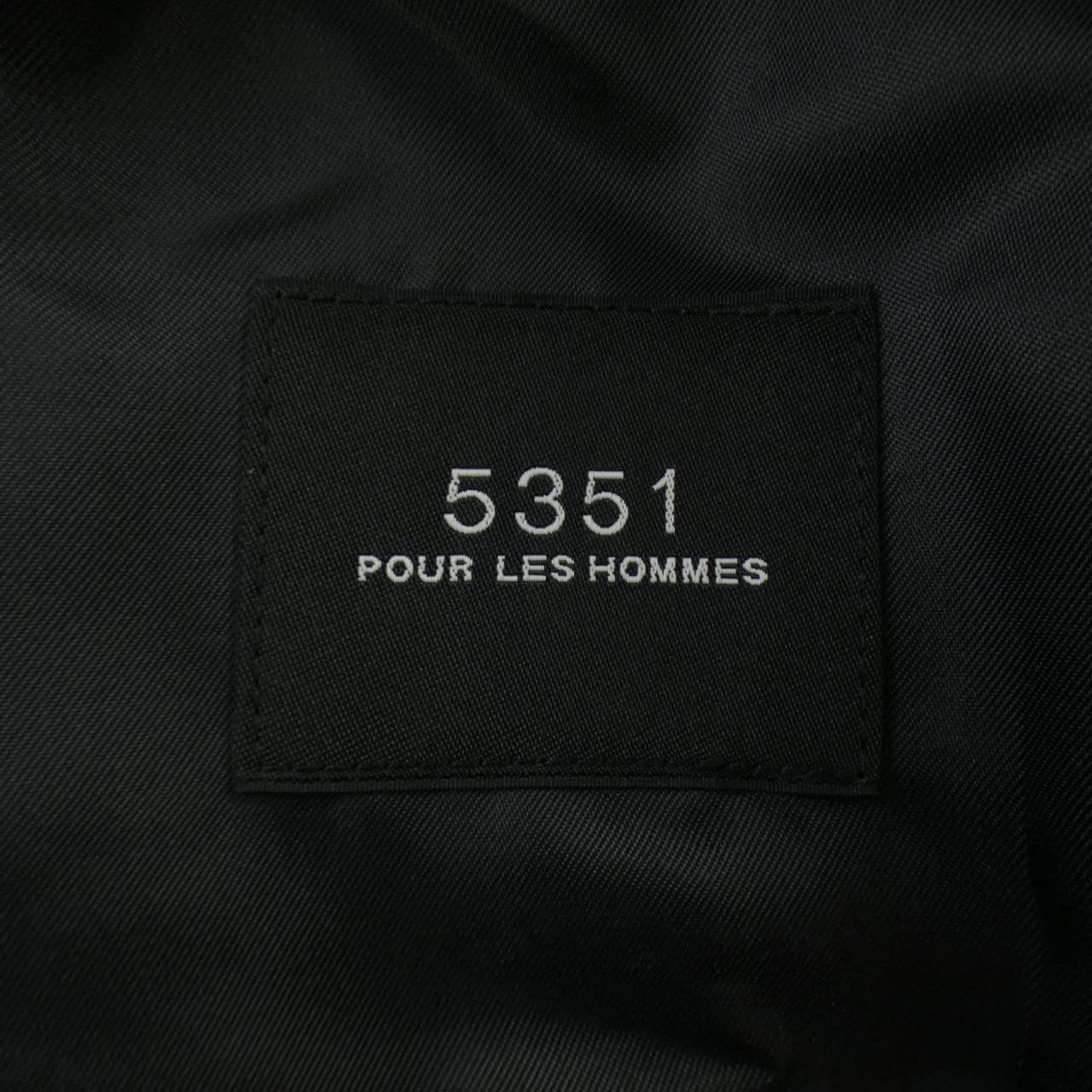 ゴーサンゴーイチプールオム 5351 POUR HOMMES レザージャケット