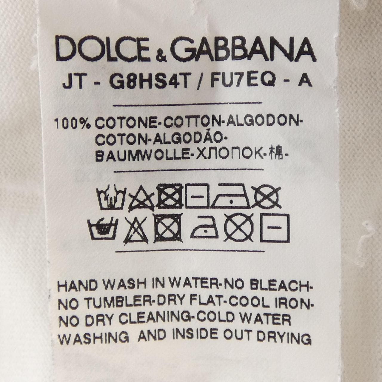 ドルチェアンドガッバーナ DOLCE&GABBANA Tシャツ