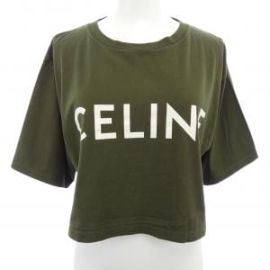 セリーヌ CELINE CELINEプリント クロップドTシャツ 2X761671Q Tシャツ