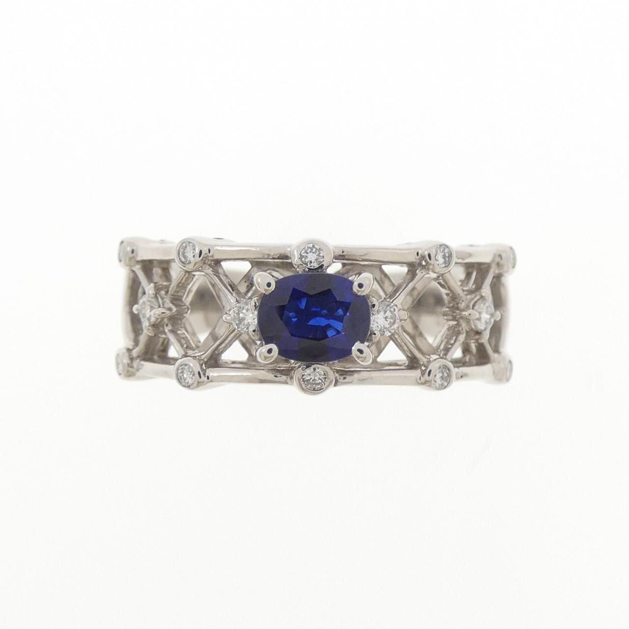 PT900 サファイヤ リング 0.36CT