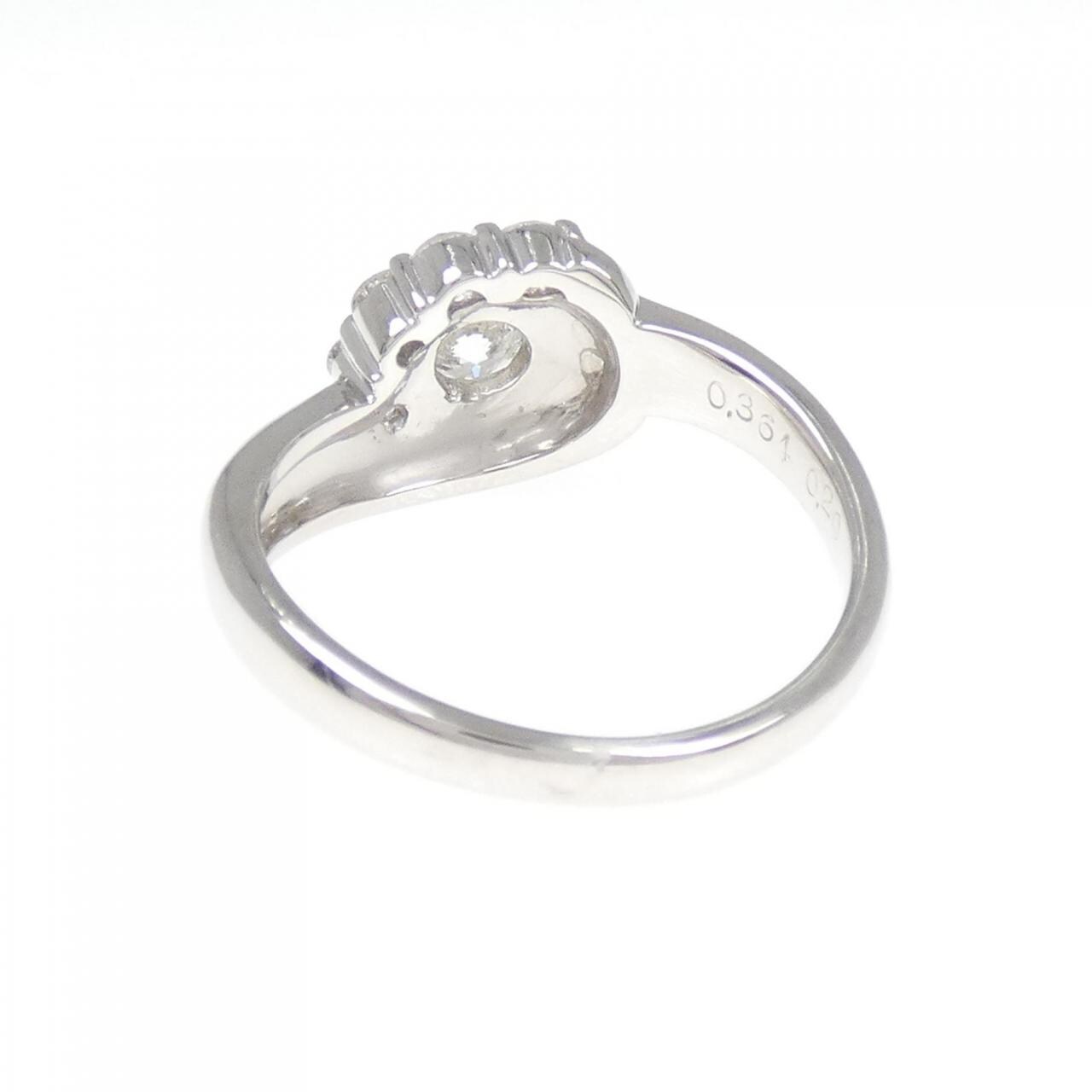 PT ダイヤモンド リング 0.364CT