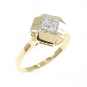 K18YG/K18WG ダイヤモンド リング