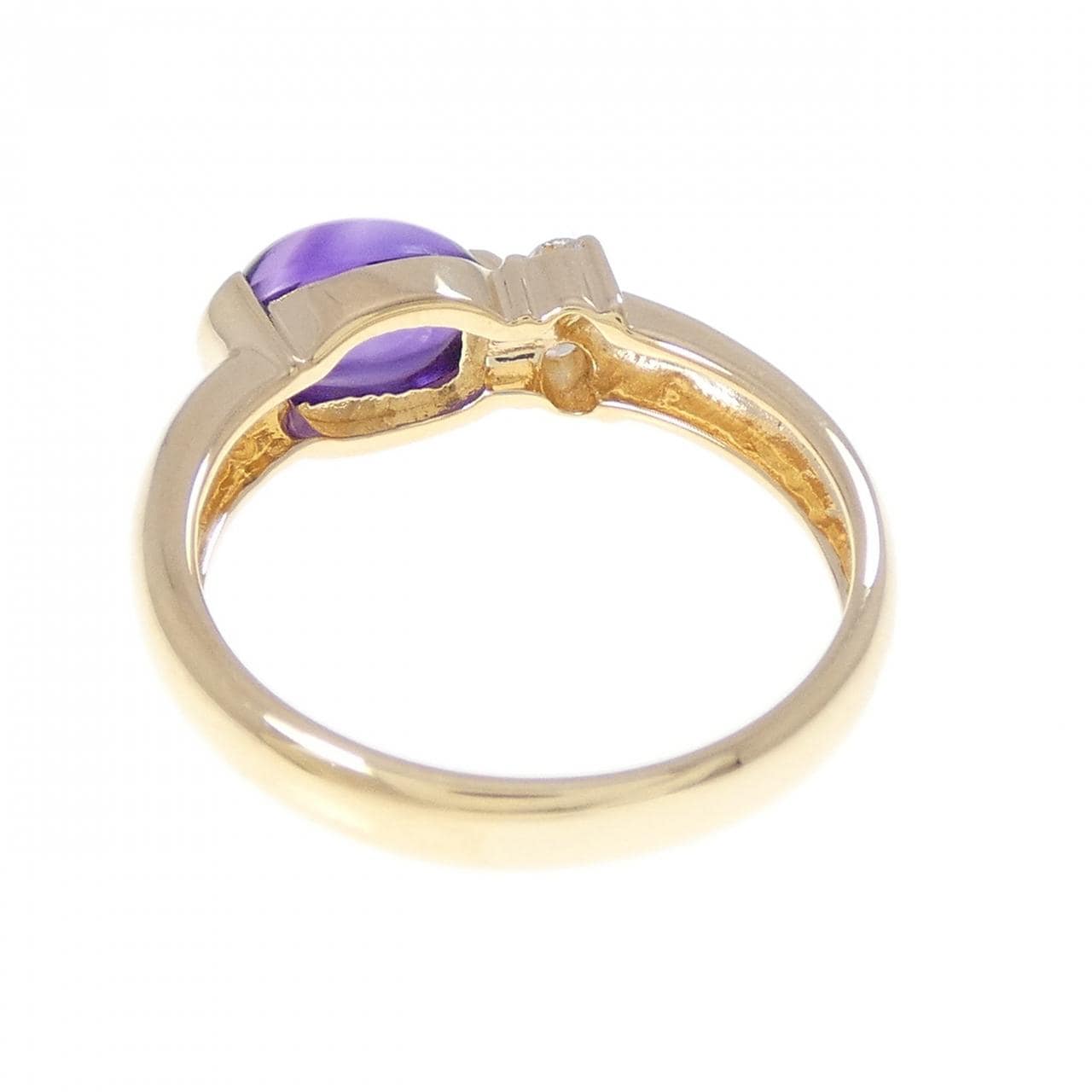 K18YG アメジスト リング