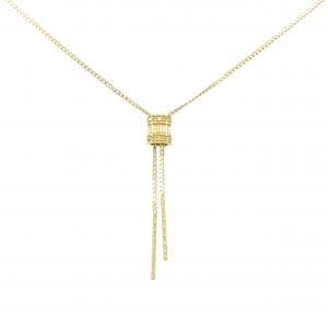K24YG ダイヤモンド ネックレス 0.03CT