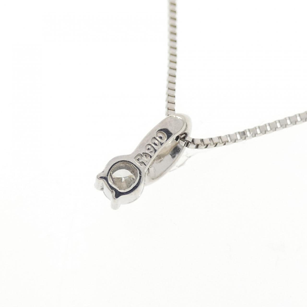 PT900/PT850 ダイヤモンド ネックレス 0.10CT