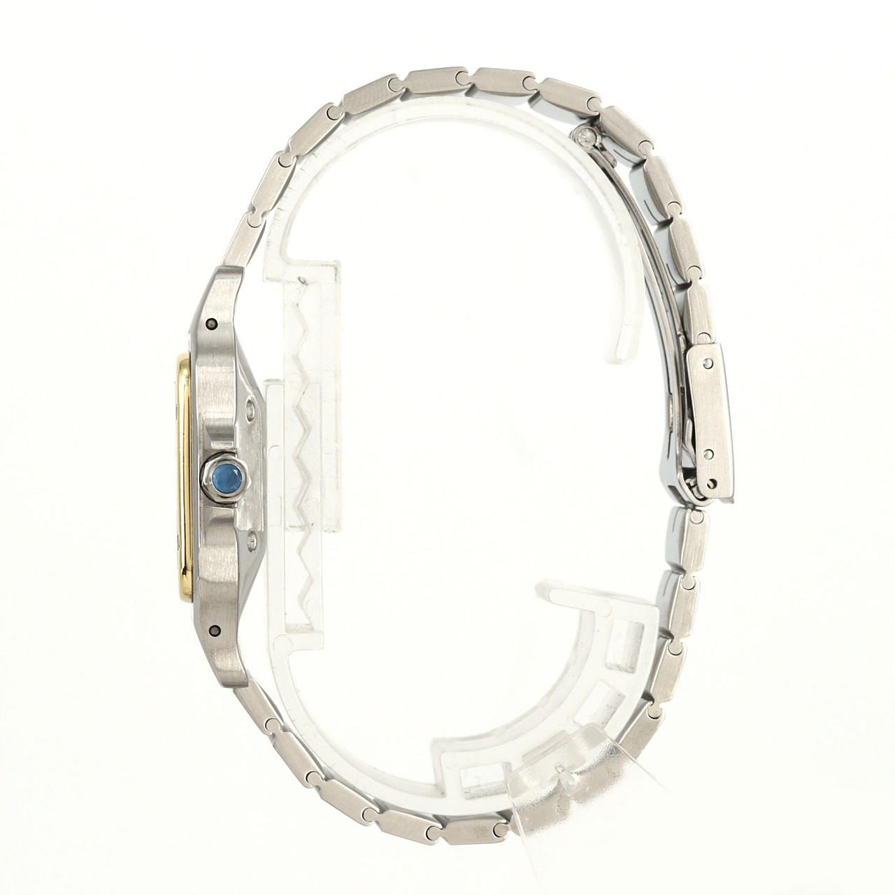 カルティエ サントスLM コンビ SSxYG 自動巻