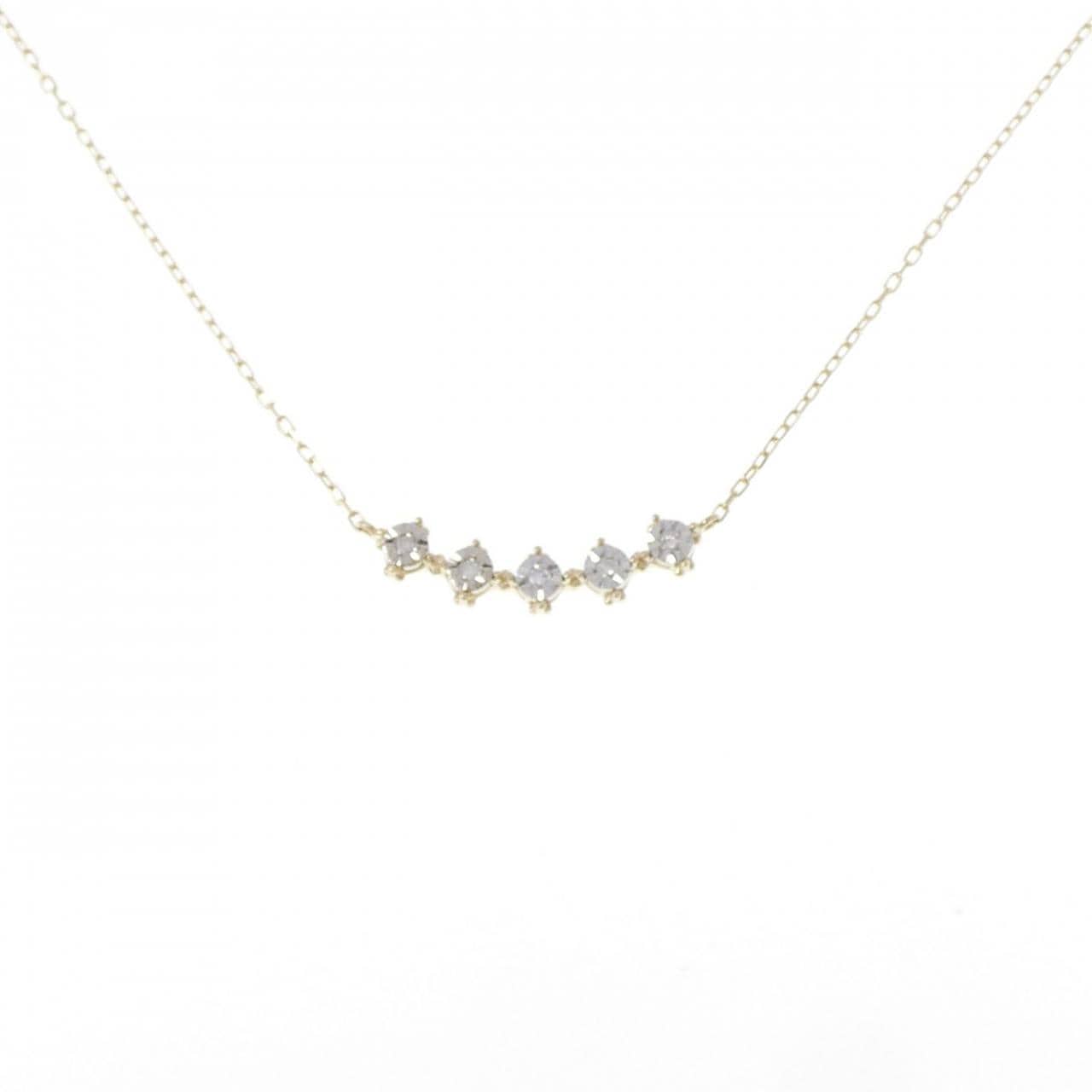 K10YG/K10WG ダイヤモンド ネックレス