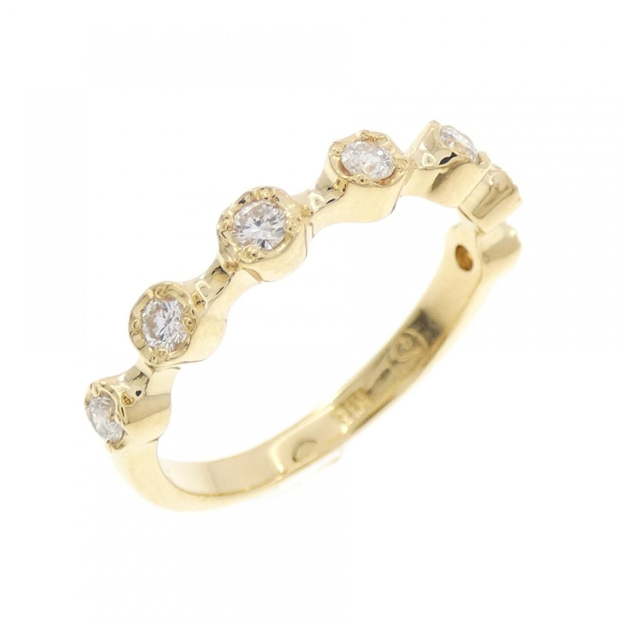K18YG ダイヤモンド リング 0.21CT