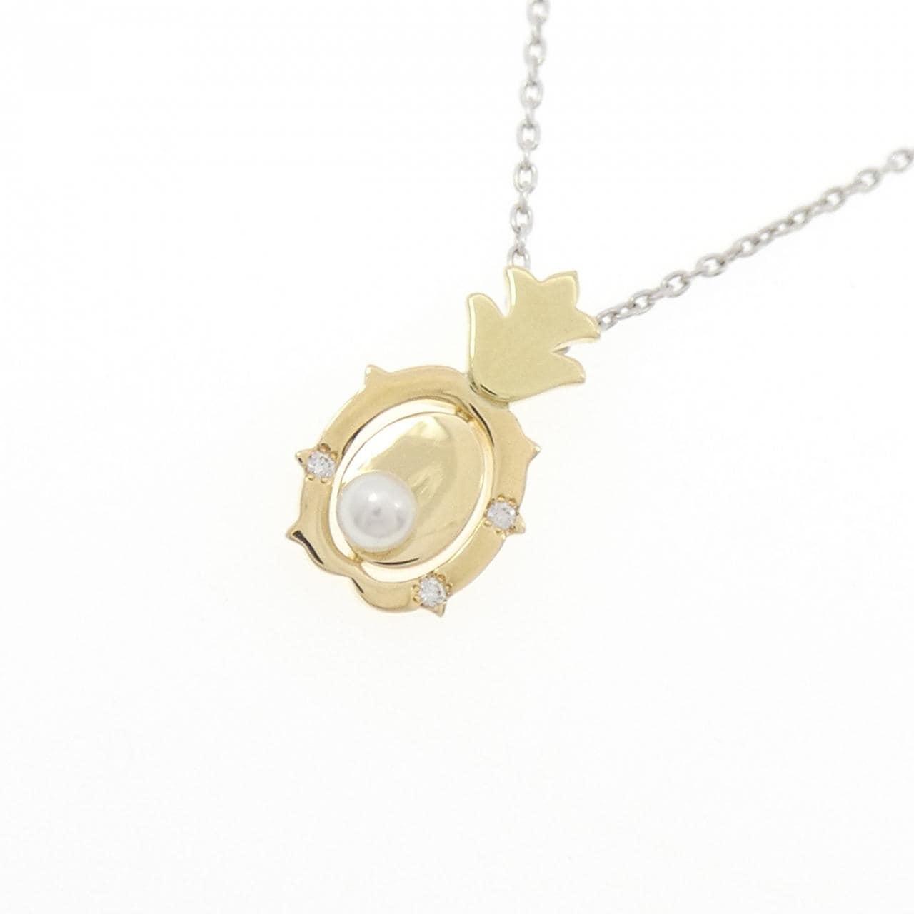 ミキモト パイナップル アコヤパール ネックレス 3mm