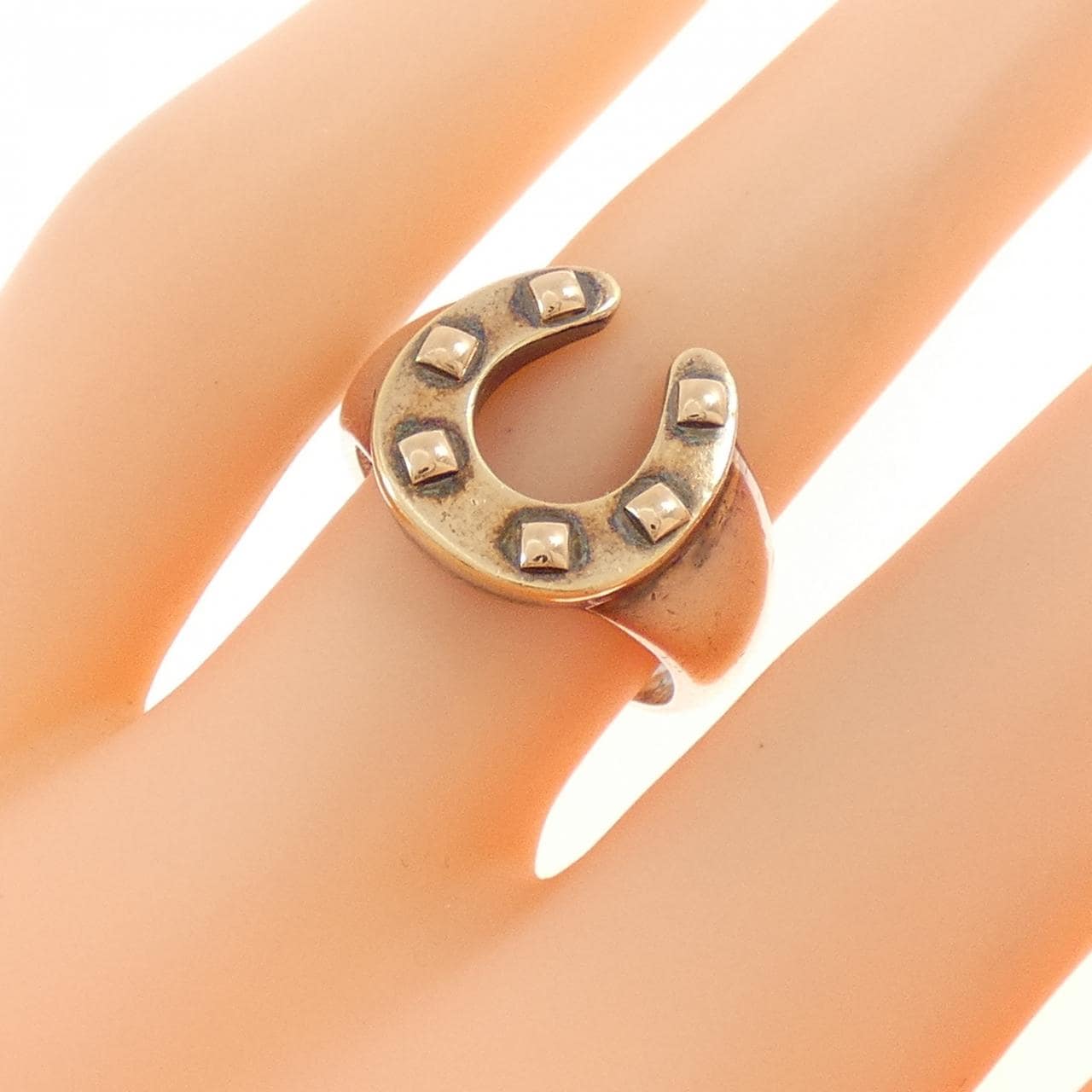 【ヴィンテージ】エルメス ポルトボヌール リング