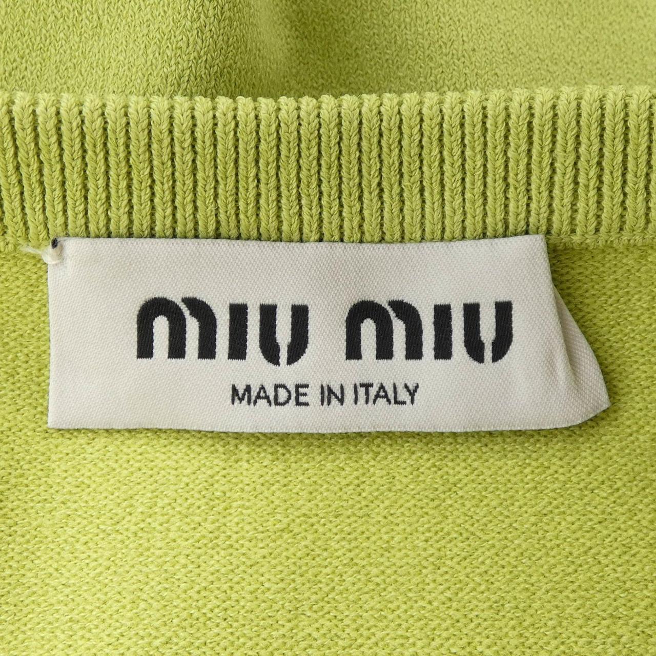 ミュウミュウ MIU MIU ビースコーストップ MMV290 SOOO 17UP トップス