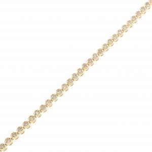 K18YG ダイヤモンド ブレスレット 1.00CT