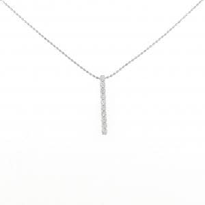 K14WG/K18WG ダイヤモンド ネックレス 0.20CT