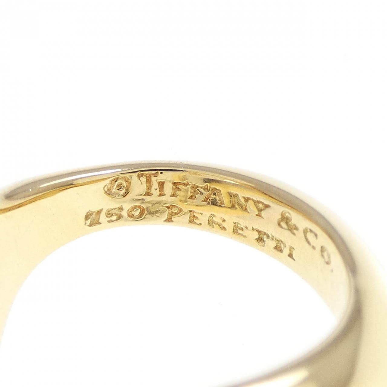 【ヴィンテージ】ティファニー オープンハート リング