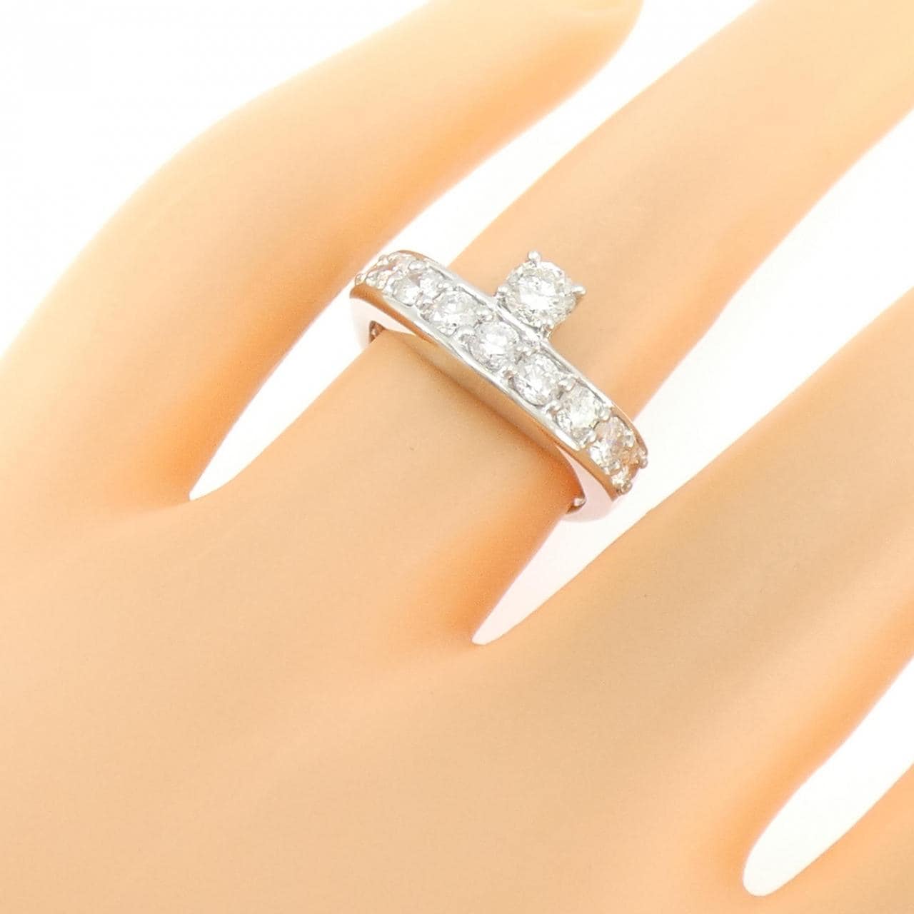 PT900 ダイヤモンド リング 1.02CT