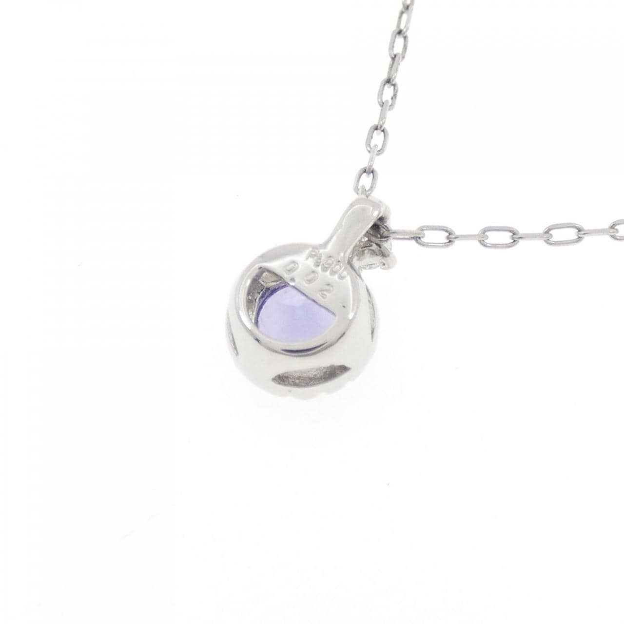 PT900/PT850 タンザナイト ネックレス