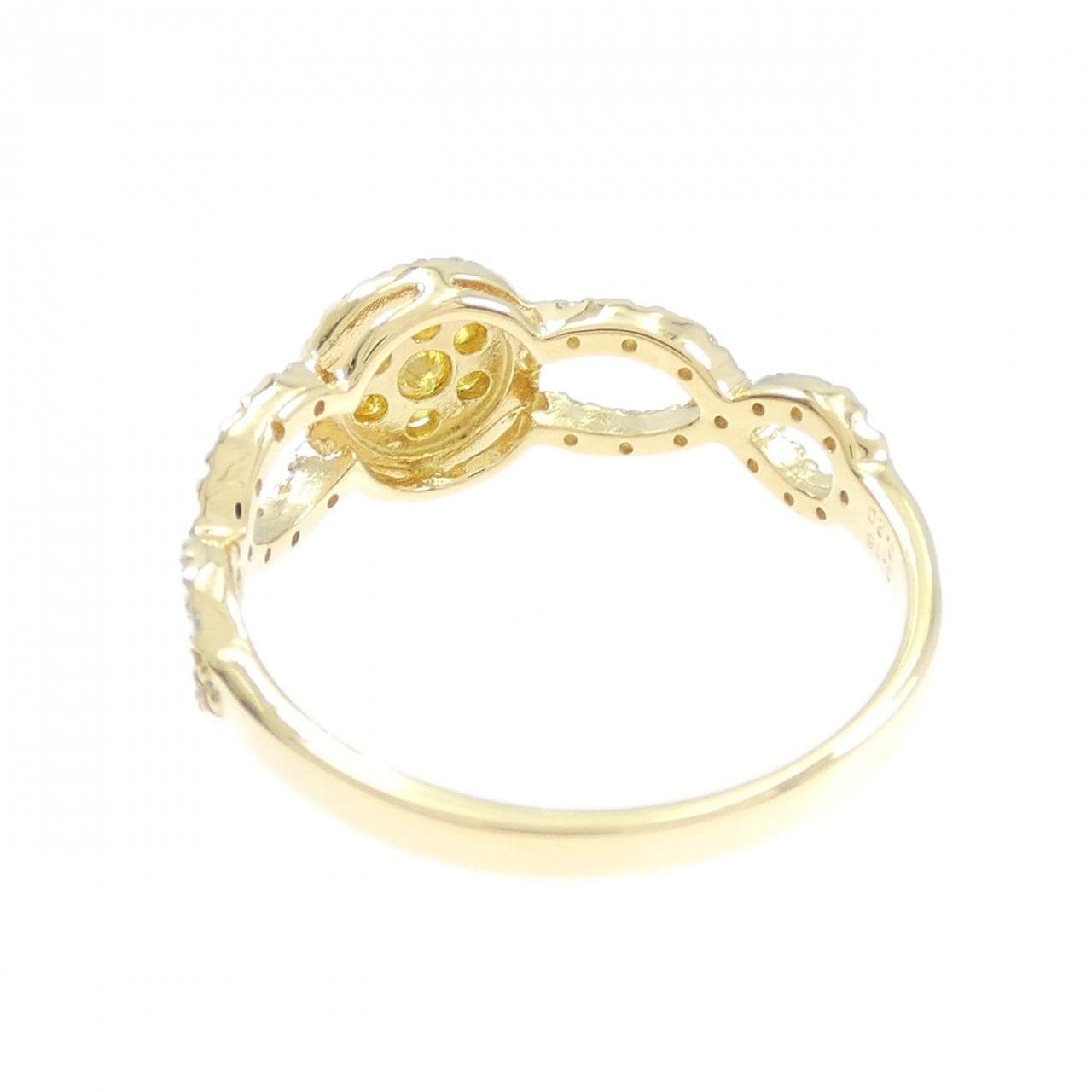 K18YG ダイヤモンド リング 0.20CT