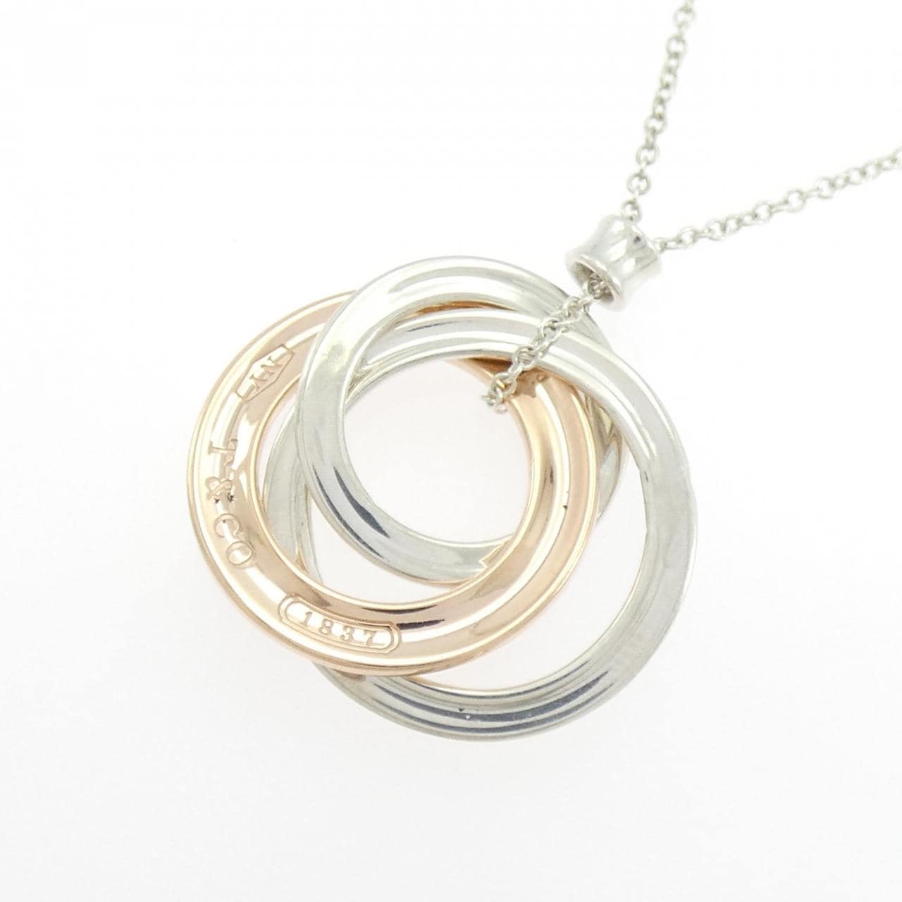 ティファニー 1837 インターロッキング サークル ネックレス