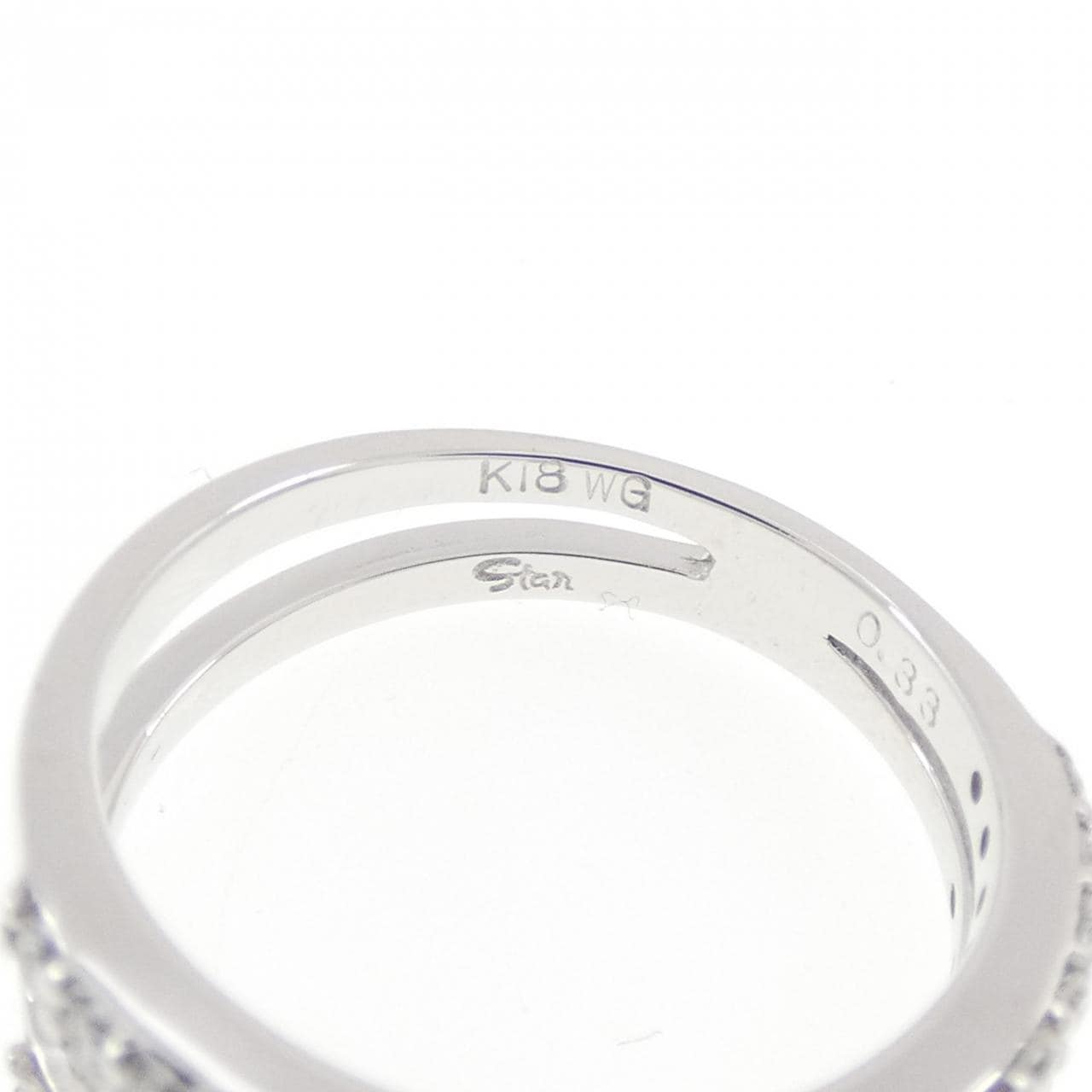 スタージュエリー ダイヤモンド ピンキー リング 0.33CT