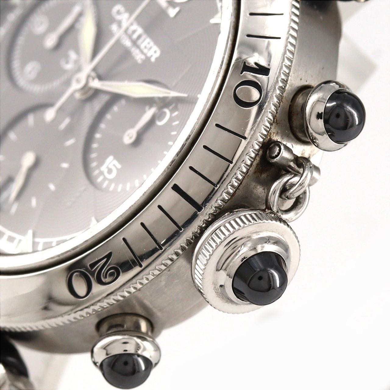 【ノーメンテナンス還元価格】カルティエ パシャクロノ W3107355 SS 自動巻