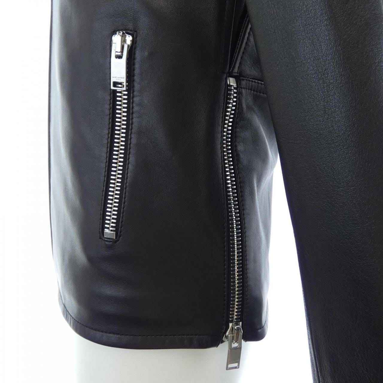 サンローラン SAINT LAURENT 362239 Y5YA1 レザーライダースジャケット