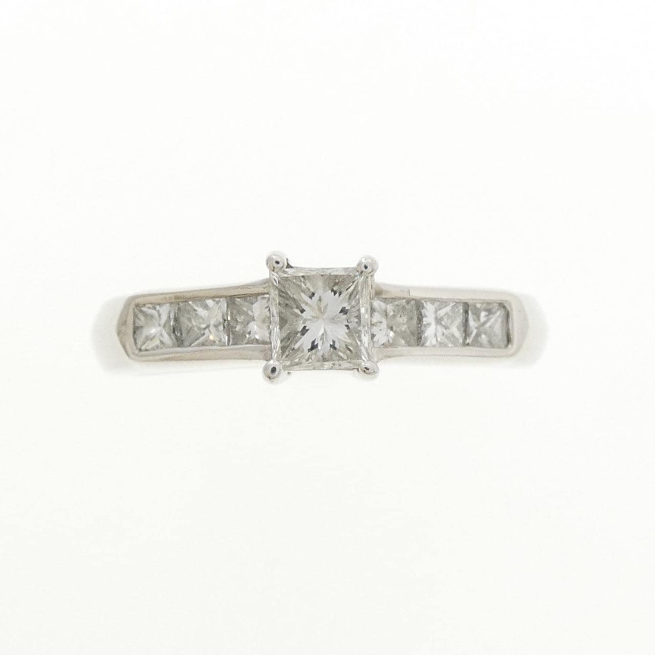 K18WG ダイヤモンド リング 0.70CT