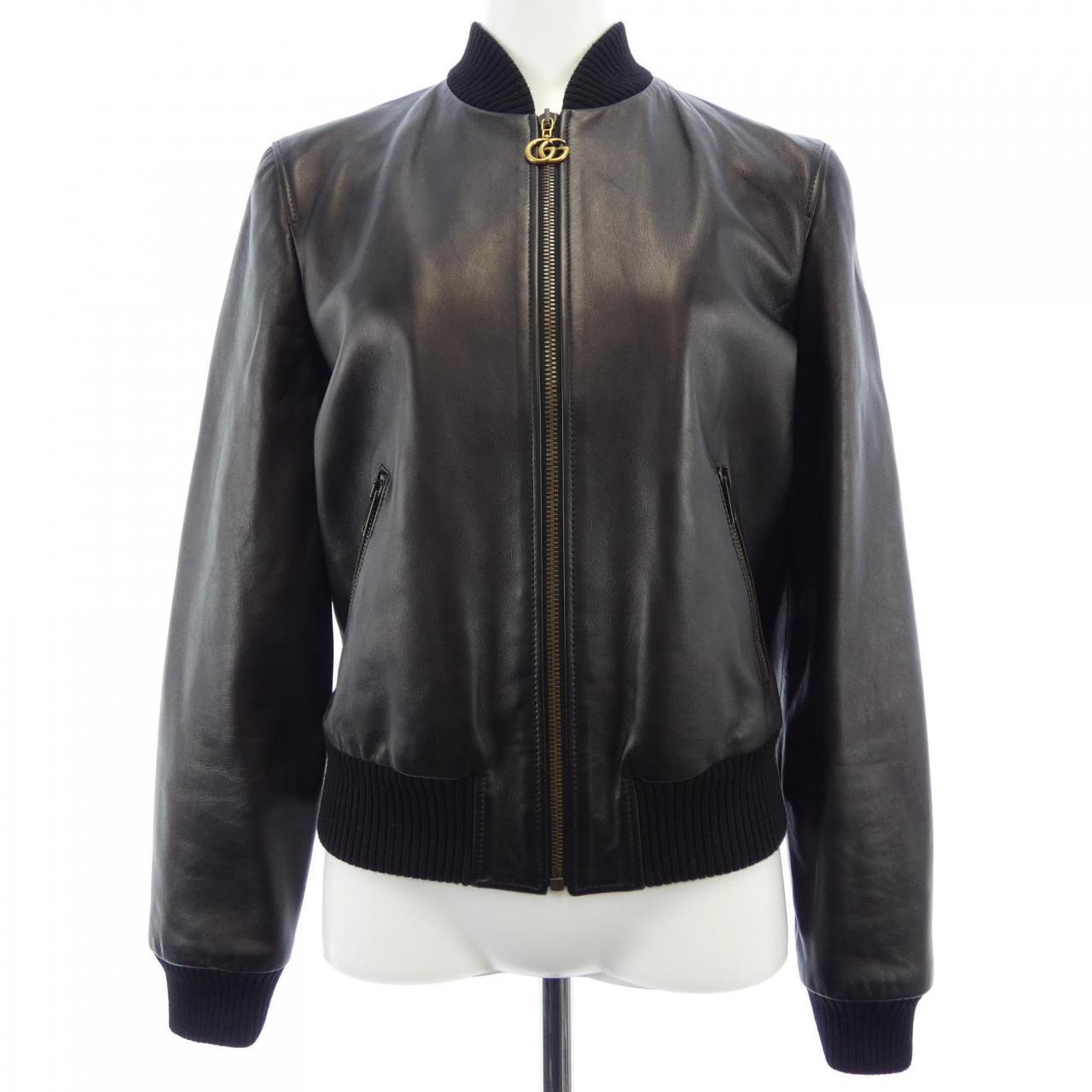 グッチ GUCCI 659238 XNAOU レザージャケット