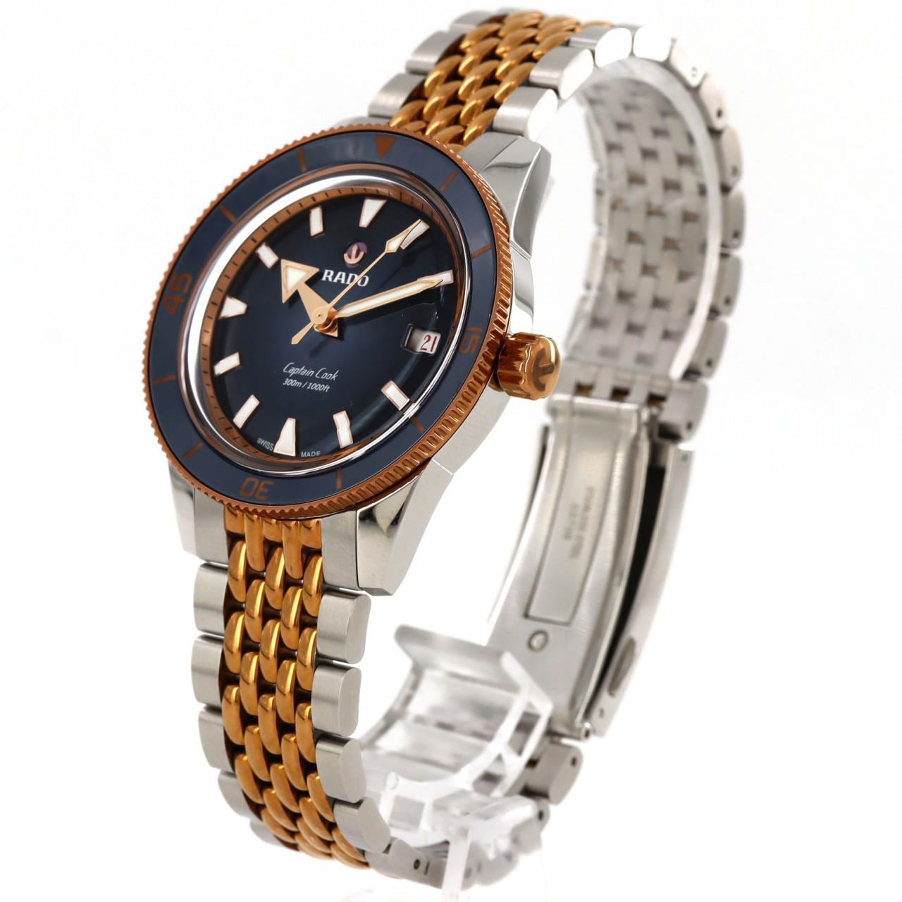 RADO キャプテンクックオートマティック コンビ R32224203 SSxGP 自動巻