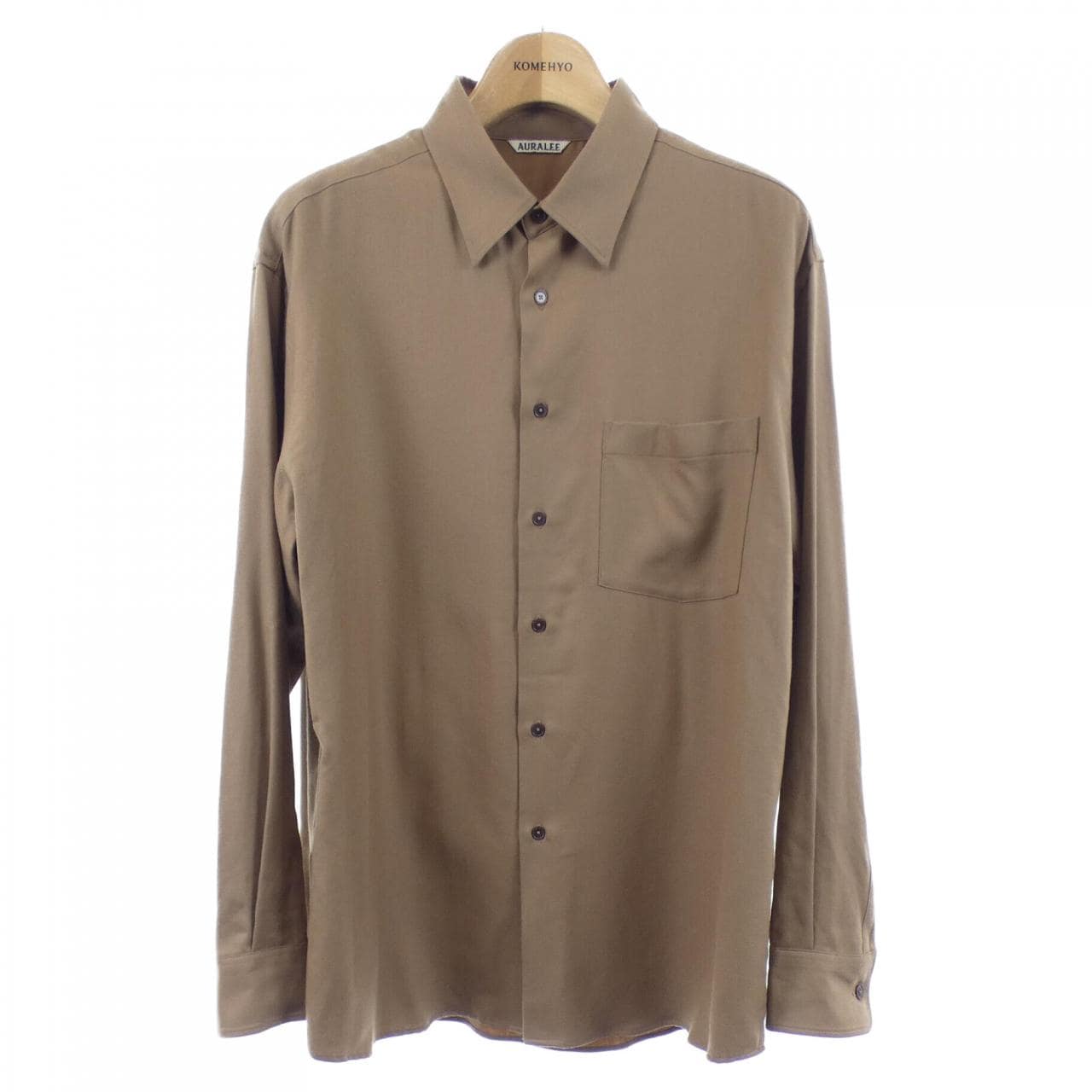 オーラリー AURALEE A21AS01OS シャツ