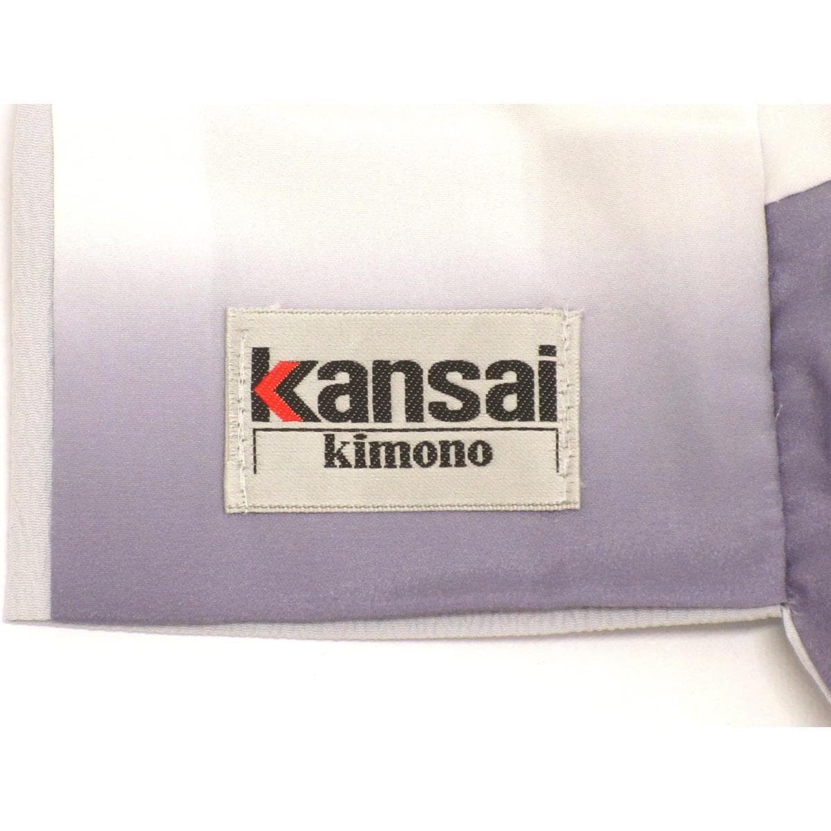 化繊　訪問着　刺繍入り　Ｋａｎｓａｉ